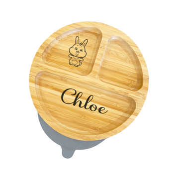 Personalised Bamboo Plate for Baby