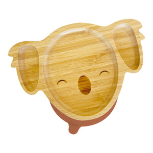 Bamboo Little Koala Suction Plate - The Little Bunny Australia