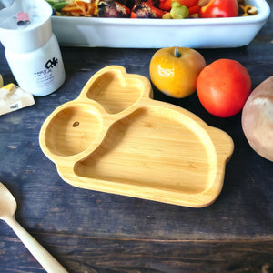 Bamboo Little Bunny Plate - The Little Bunny Australia