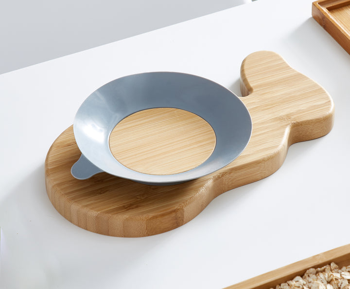 Bamboo Cute Avocado Suction Plate - The Little Bunny Australia