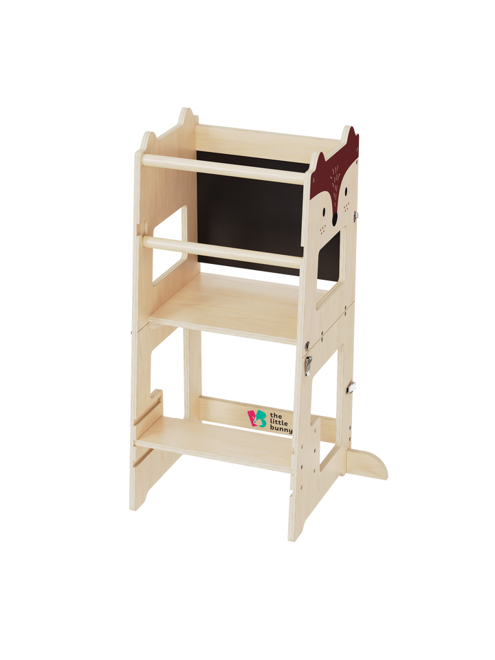 Montessori Convertible Learning Tower Fox The Little Bunny Australia
