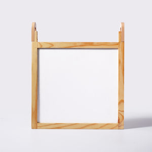 Wooden Frame Magnetic Whiteboard - The Little Bunny Australia