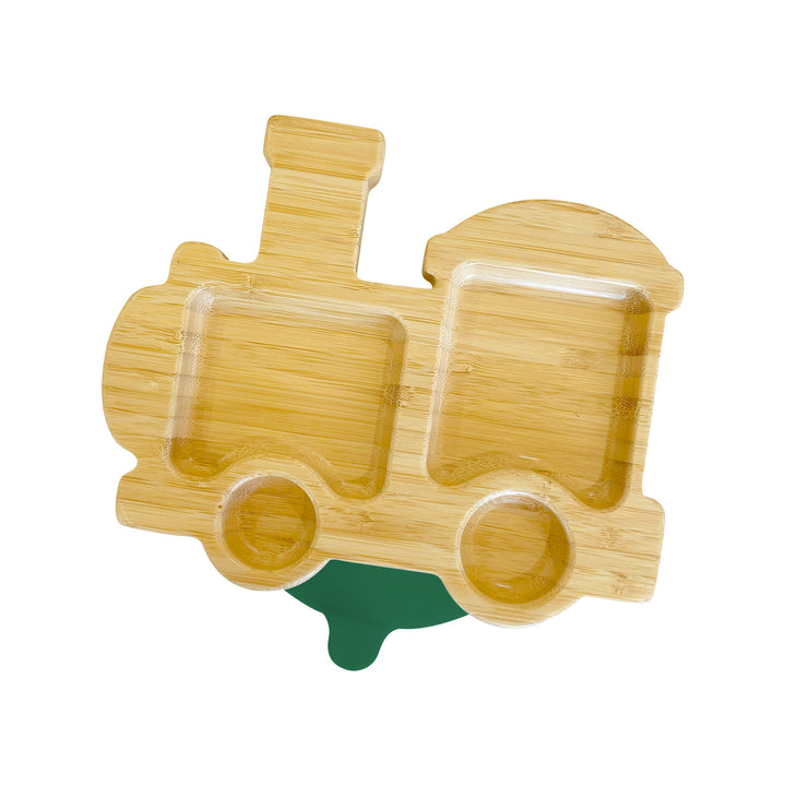 Bamboo Choo-Choo Train Plate - The Little Bunny Australia