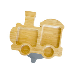 Bamboo Choo-Choo Train Plate - The Little Bunny Australia