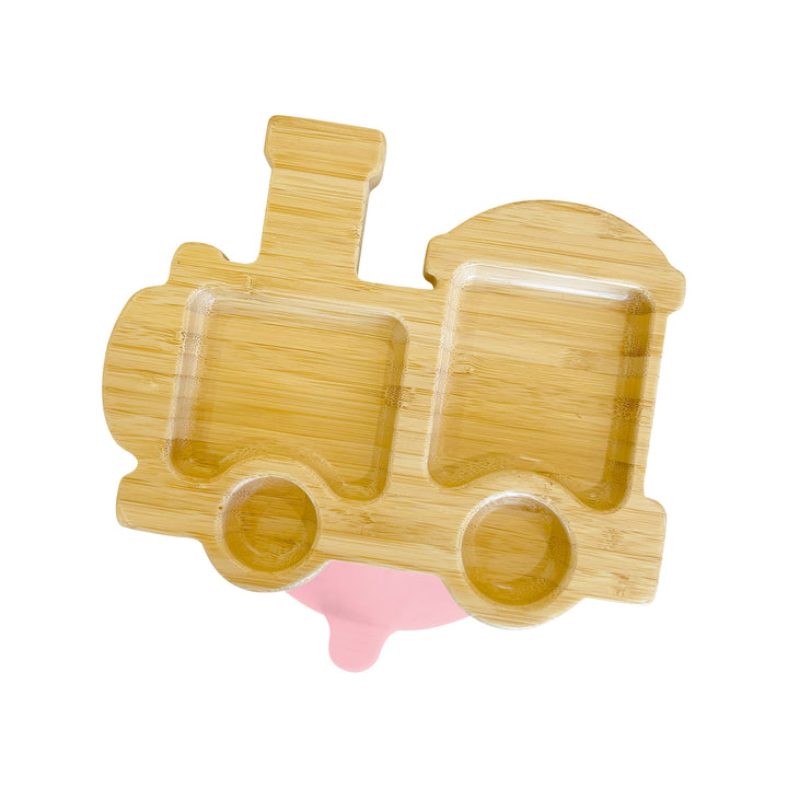 Bamboo Choo-Choo Train Plate - The Little Bunny Australia