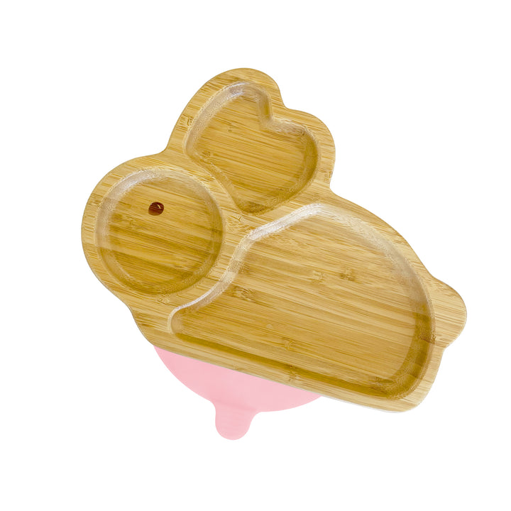 Bamboo Little Bunny Plate - The Little Bunny Australia