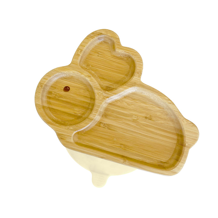 Bamboo Little Bunny Plate - The Little Bunny Australia