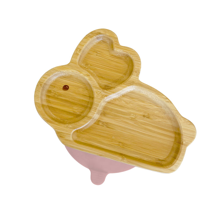 Bamboo Little Bunny Plate - The Little Bunny Australia