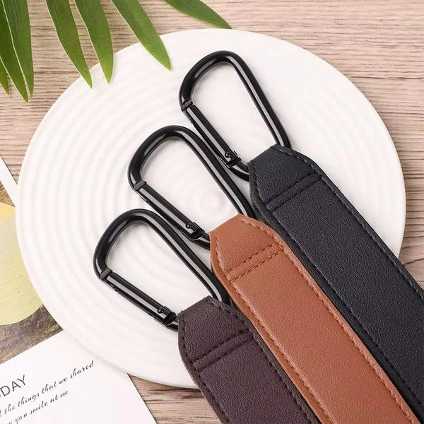Personalised Pram Hook | Leather Stroller Clip for New Mum Baby Shower Gift - The Little Bunny Australia