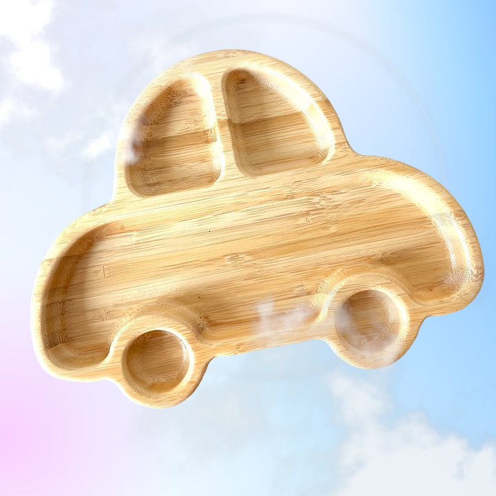 Bamboo Little Car Suction Base - The Little Bunny Australia