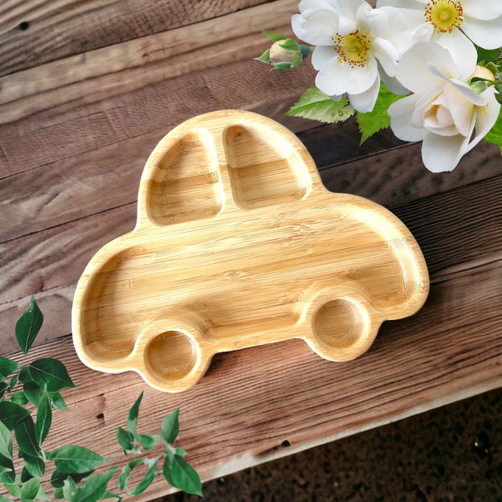 Bamboo Little Car Suction Base - The Little Bunny Australia