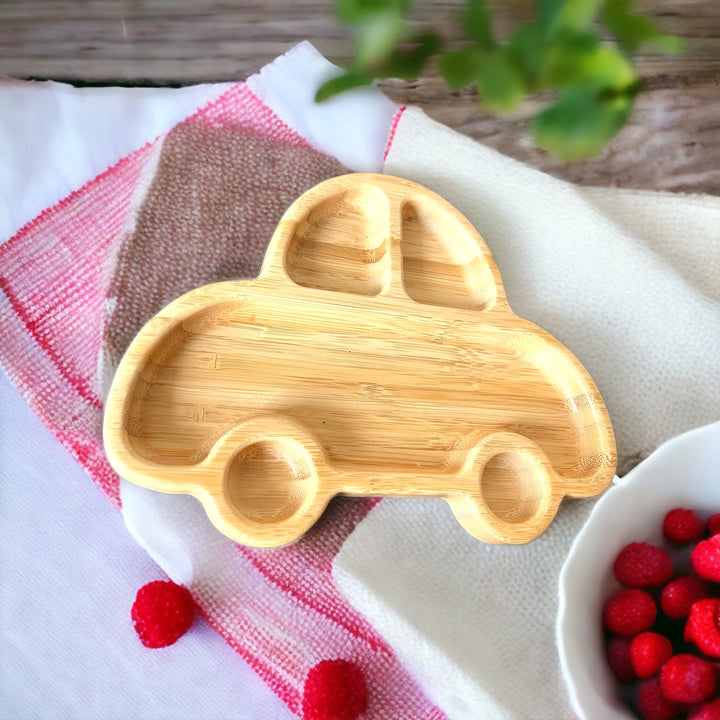 Bamboo Little Car Suction Base - The Little Bunny Australia