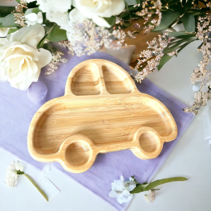 Bamboo Little Car Suction Base - The Little Bunny Australia