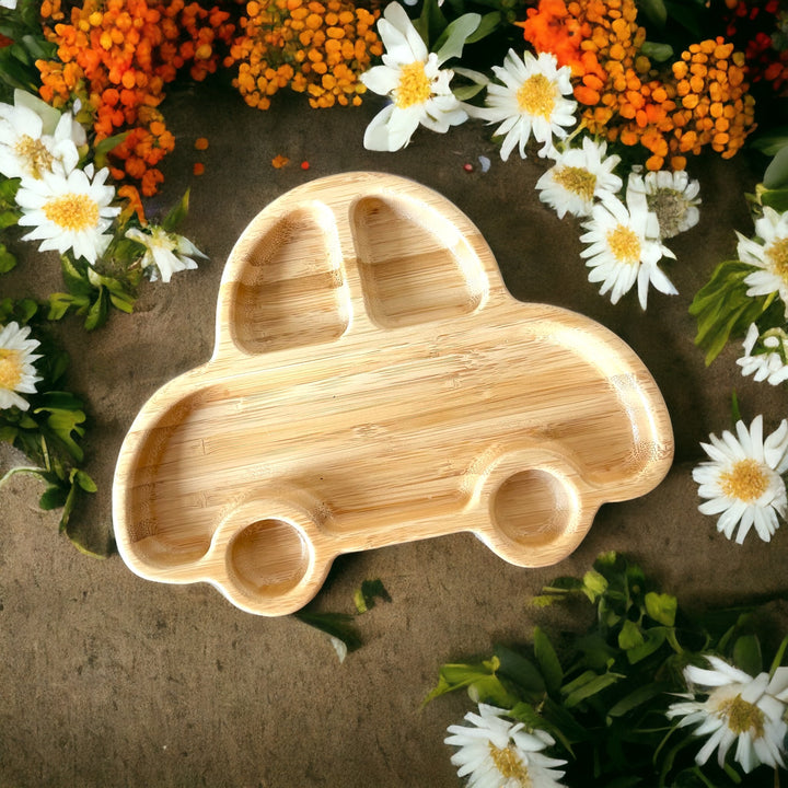 Bamboo Little Car Suction Base - The Little Bunny Australia