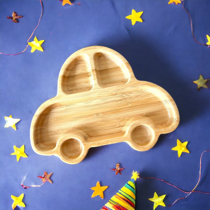 Bamboo Little Car Suction Base - The Little Bunny Australia