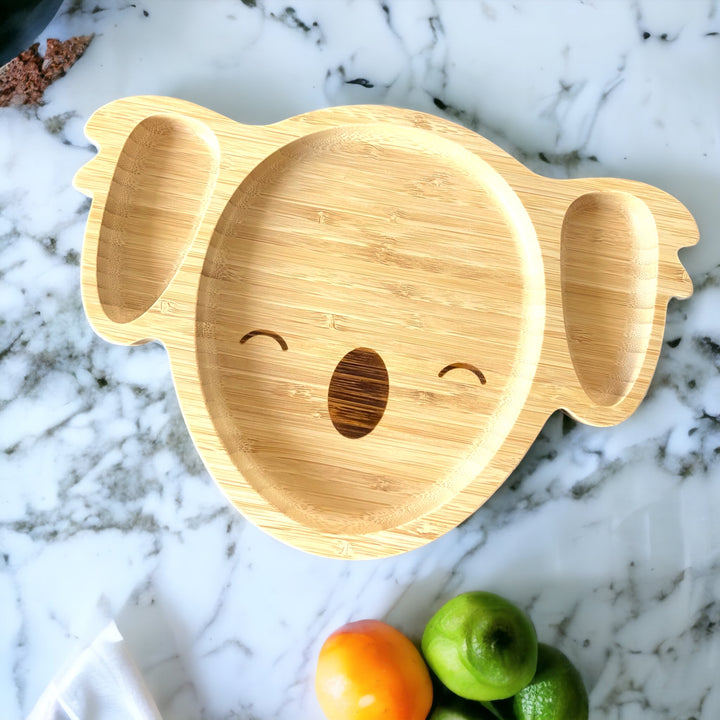 Bamboo Little Koala Suction Plate - The Little Bunny Australia