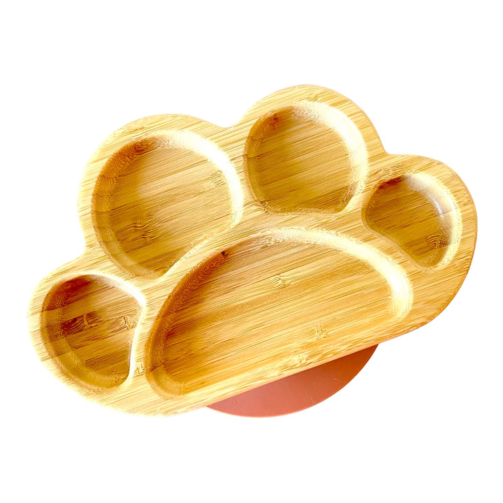 Bamboo Cute Paw Plate - The Little Bunny Australia