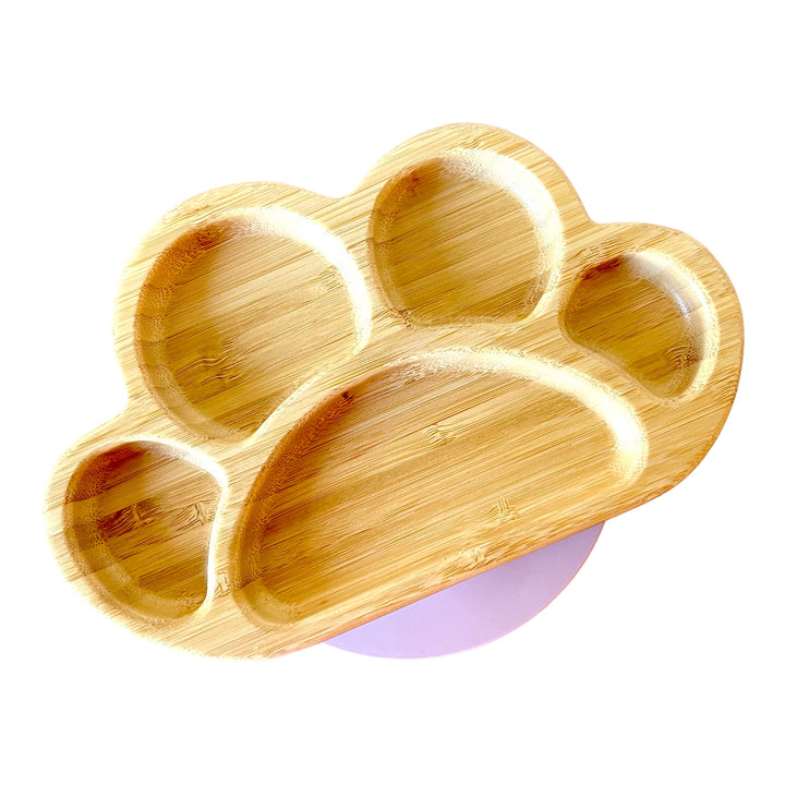 Bamboo Cute Paw Plate - The Little Bunny Australia