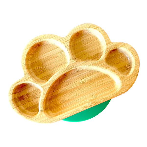 Bamboo Cute Paw Plate - The Little Bunny Australia