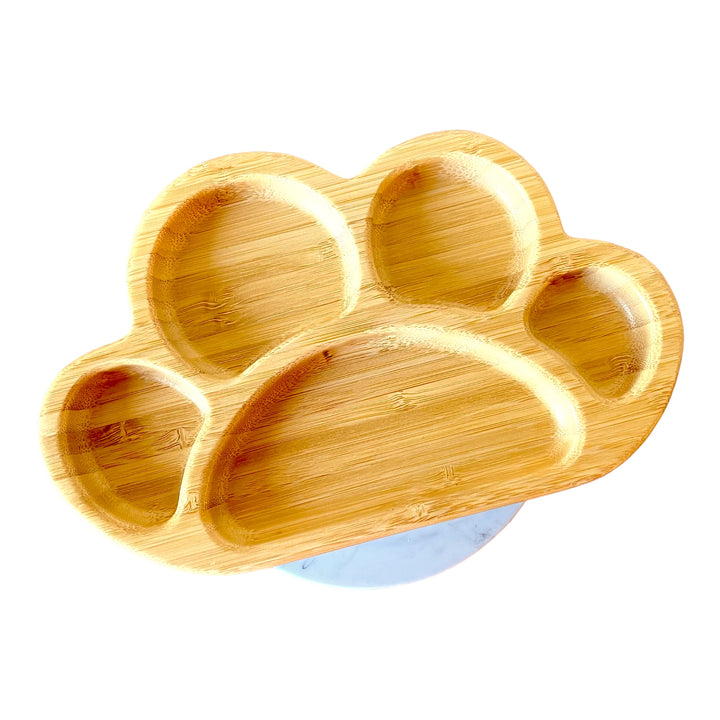 Bamboo Cute Paw Plate - The Little Bunny Australia