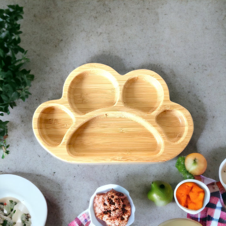 Bamboo Cute Paw Plate - The Little Bunny Australia