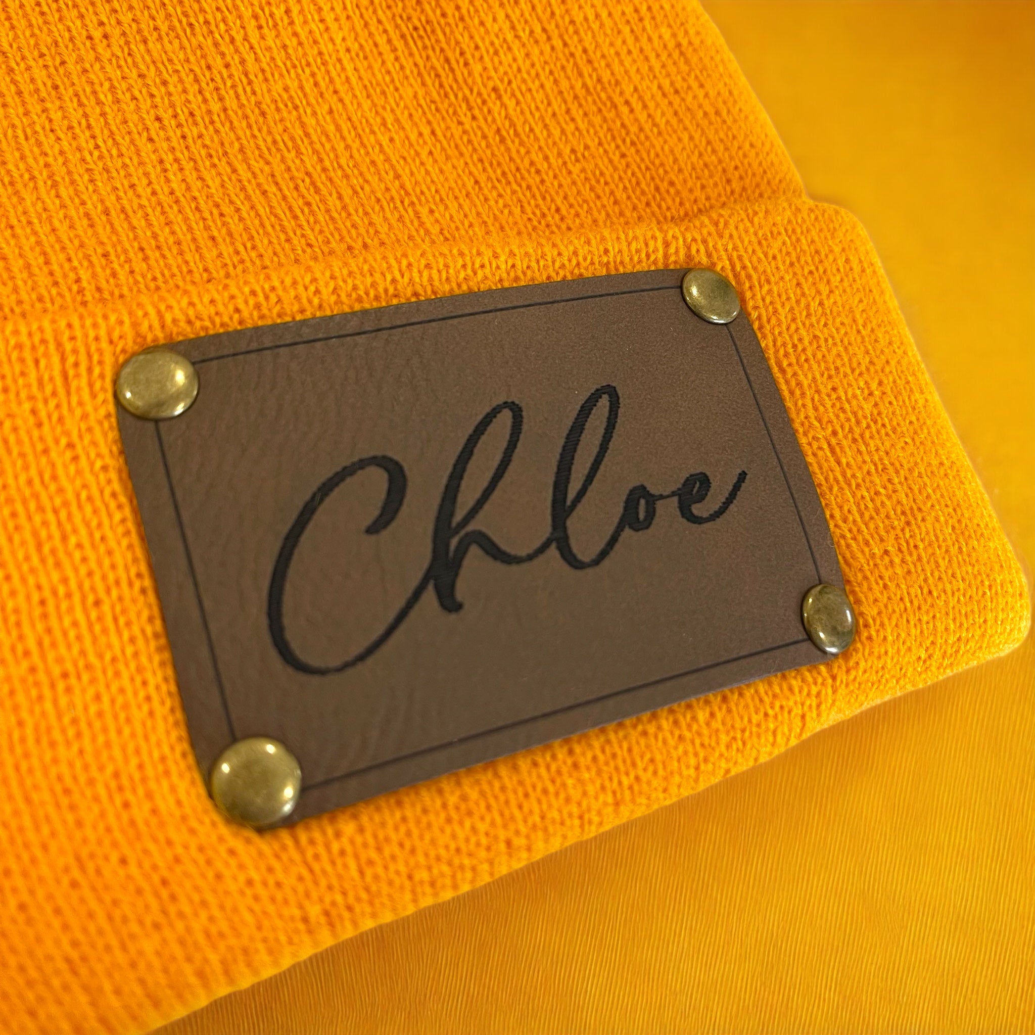 Personalised Baby Beanie with Name, Newborn to Toddler Winter Hat (2 Months – 2 Years) - The Little Bunny Australia