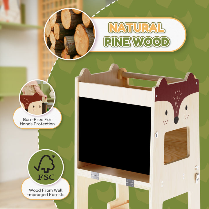 safe and high quality wood learning tower